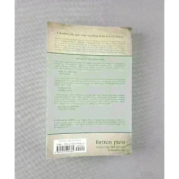 The Poetic Priestly Source by Jason Gaines (Paperback, 2015) Pentateuch Studies - Picture 5 of 9